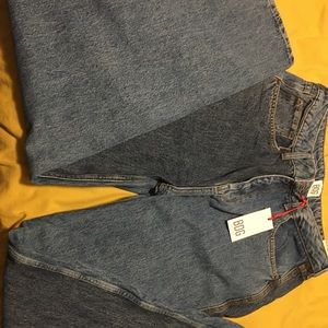 BDG Two Tone Puddle High Waist Jeans Women's Size32